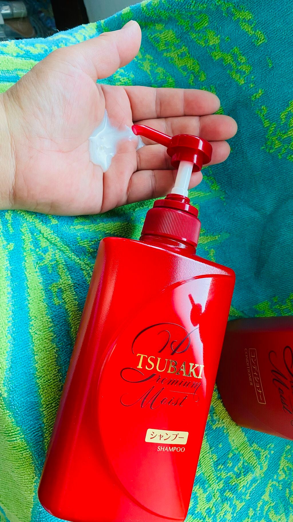 プレミアムモイスト シャンプー/ヘアコンディショナー/TSUBAKI/市販シャンプーを使ったクチコミ(5枚目)