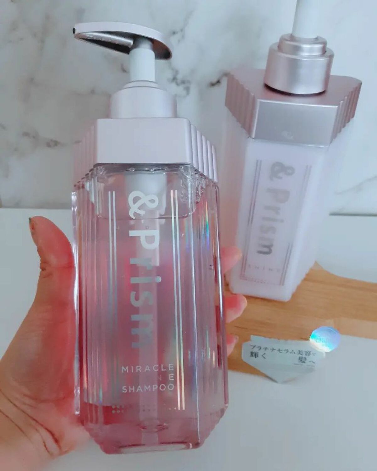 みぃ on LIPS 「&PrismMIRACLESHINEシャンプー/ヘアトリートメ..」(3枚目)