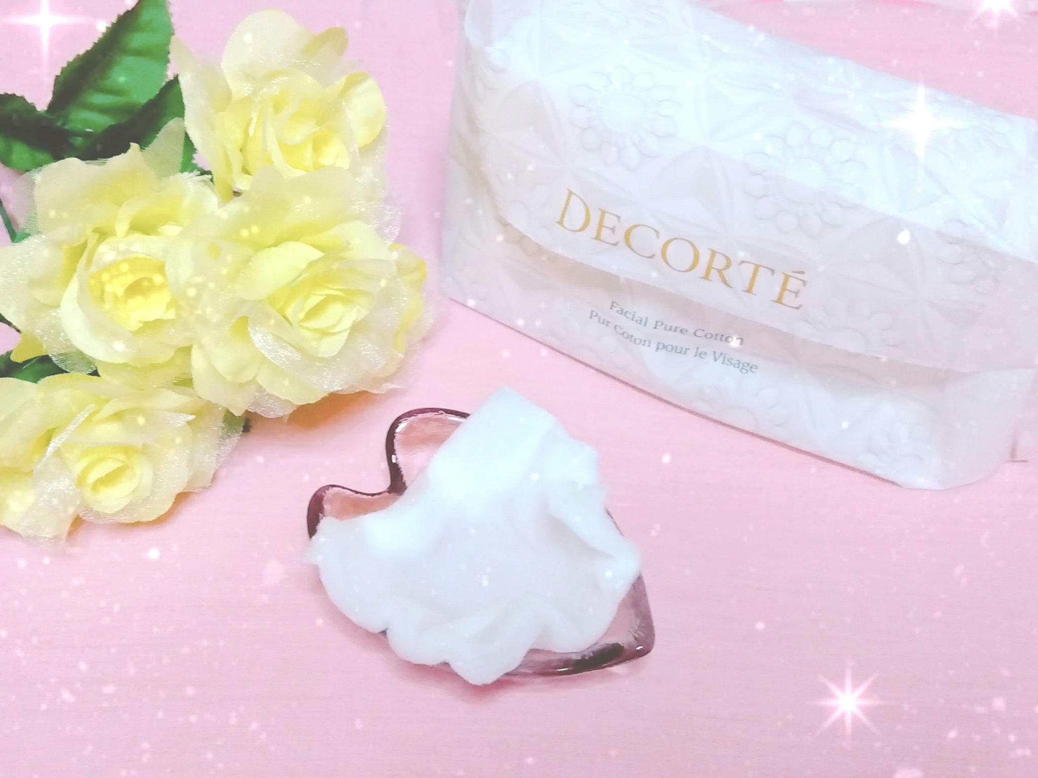 フェイシャル ピュア コットン/DECORTÉ/コットンを使ったクチコミ（2枚目）