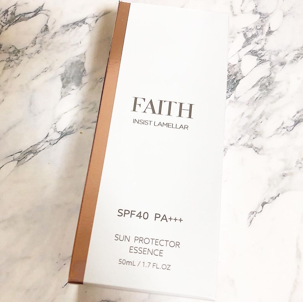 フェースサンプロテクターエッセンス/フェース インシスト ラメラ/日焼け止め・UVケアを使ったクチコミ(1枚目)