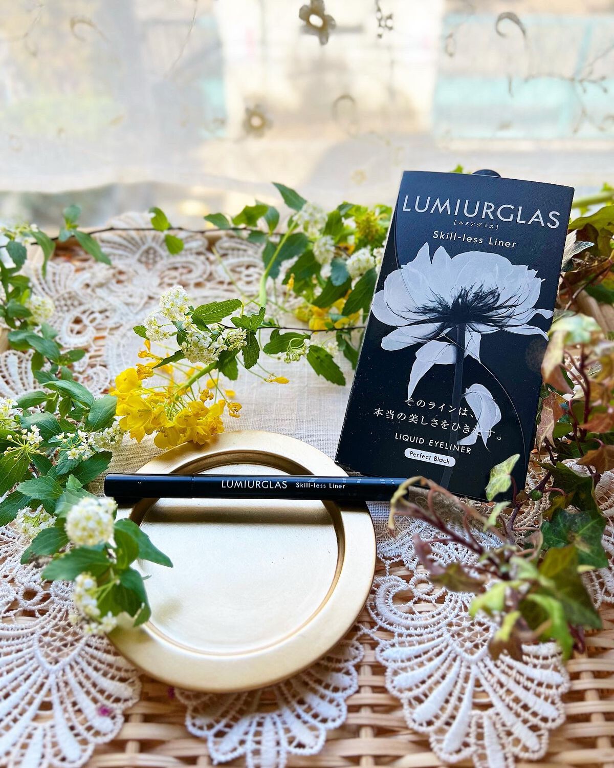 スキルレスライナー/LUMIURGLAS/リキッドアイライナーを使ったクチコミ(1枚目)