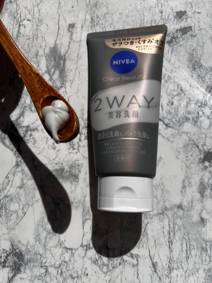 ニベア2WAY美容洗顔/ニベア/洗顔フォームを使ったクチコミ(2枚目)