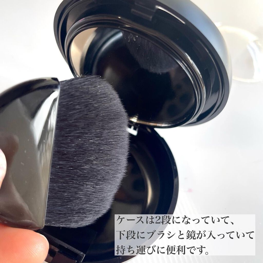 マーブルハイライター/LB/パウダーチークを使ったクチコミ(4枚目)