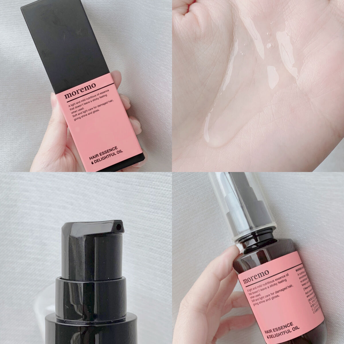 ヘアエッセンスディライトフルオイル 70ml / Hair Essence Delightful Oil 70ml/moremo/ヘアオイルを使ったクチコミ（2枚目）