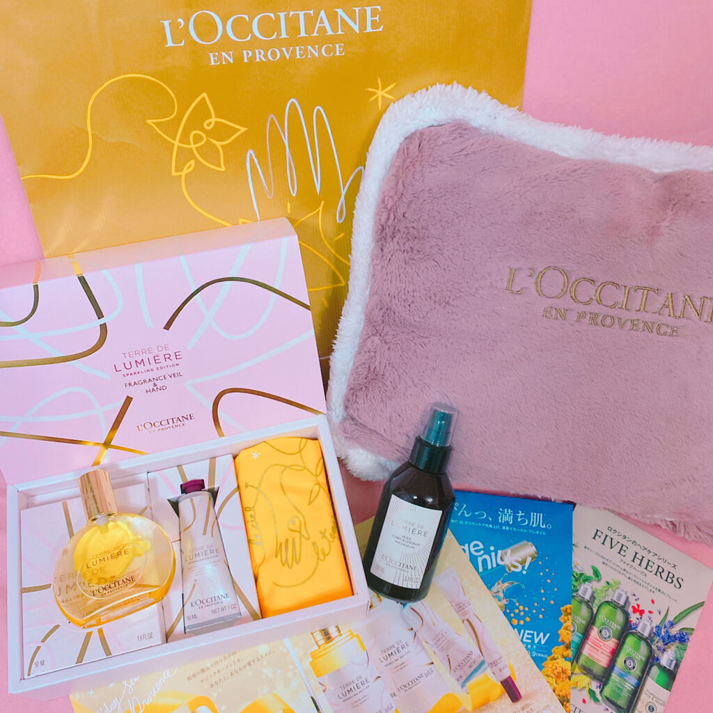 テールド ルミエール ジョイ フレグランスヴェール＆ハンド/L'OCCITANE/その他キットセットを使ったクチコミ（3枚目）