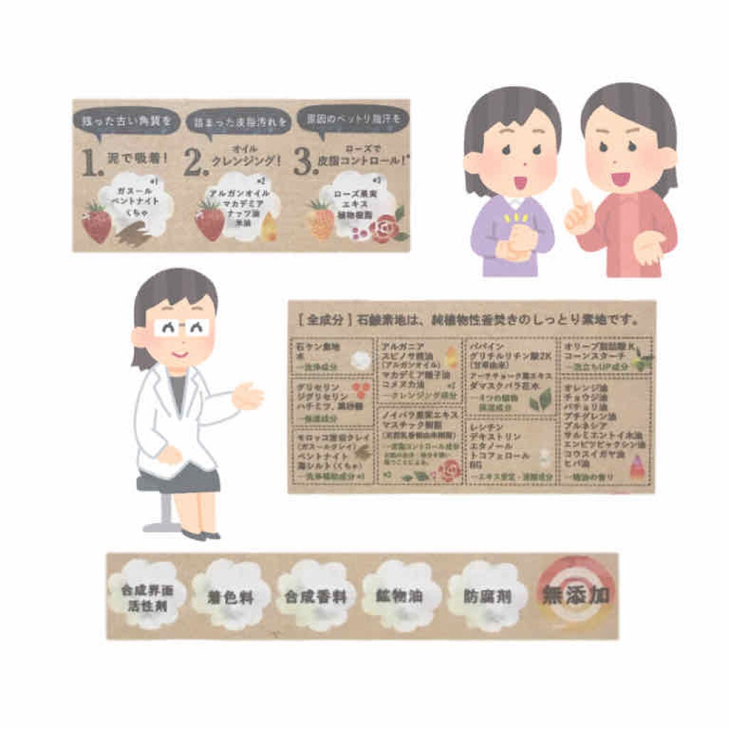 ドット・ウォッシー洗顔石鹸/ペリカン石鹸/洗顔石鹸を使ったクチコミ(4枚目)