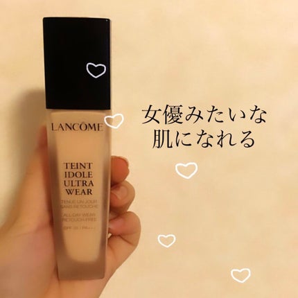 タンイドル ウルトラ ウェア リキッド/LANCOME/リキッドファンデーションを使ったクチコミ(1枚目)