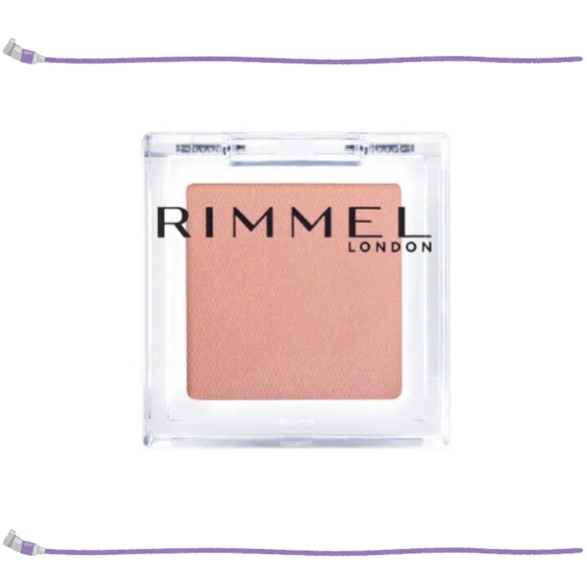 ワンダー キューブ アイシャドウ マット M002/リンメル ロンドン/単色アイシャドウを使ったクチコミ（1枚目）