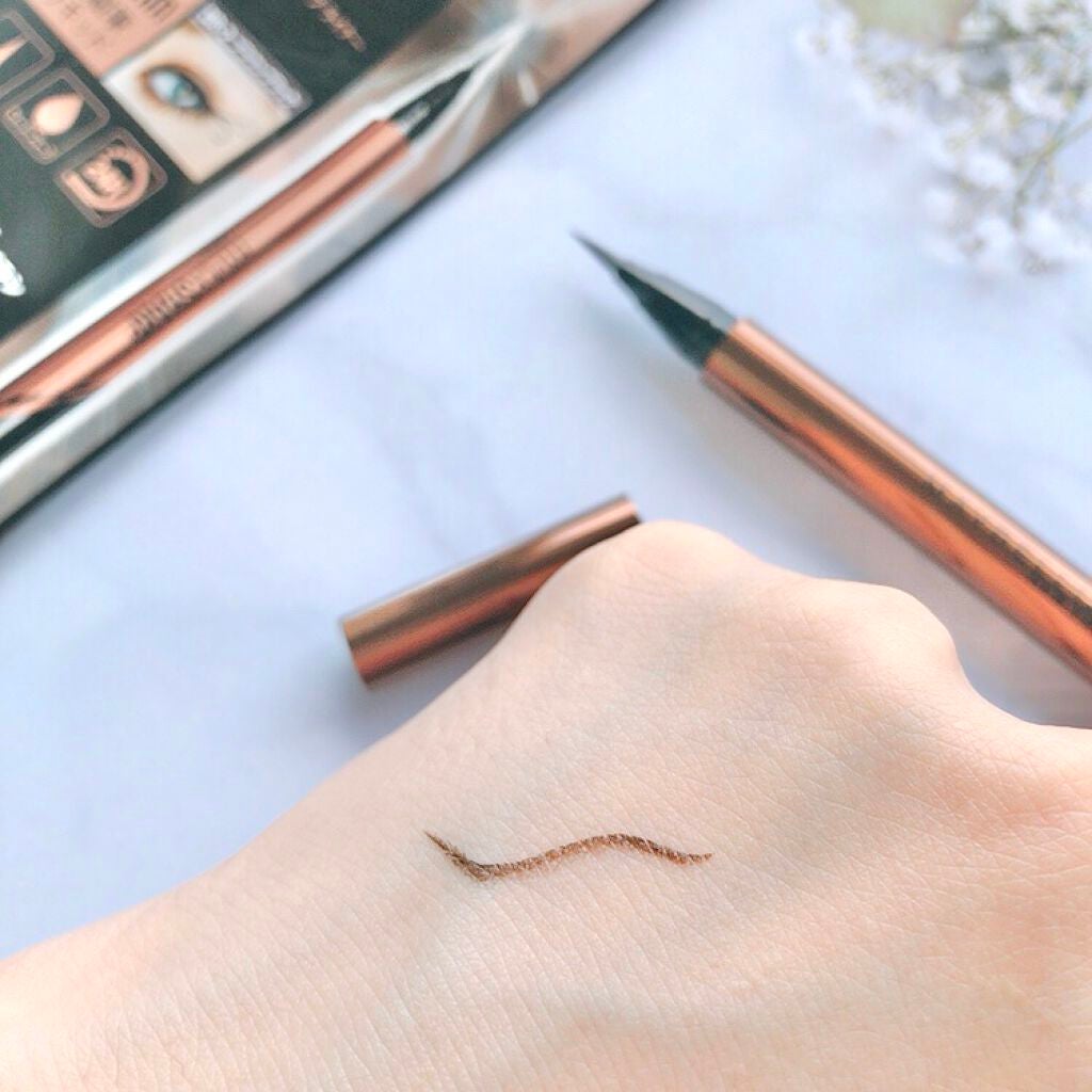 ハイパーシャープ ライナー R/MAYBELLINE NEW YORK/リキッドアイライナーを使ったクチコミ(5枚目)