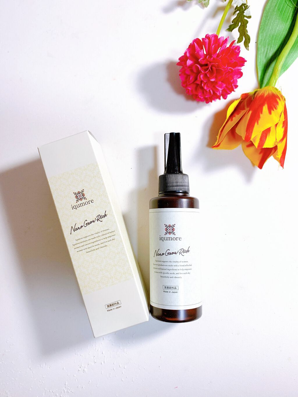 ナノグロウリッチ/iqumore/頭皮ローションを使ったクチコミ（3枚目）