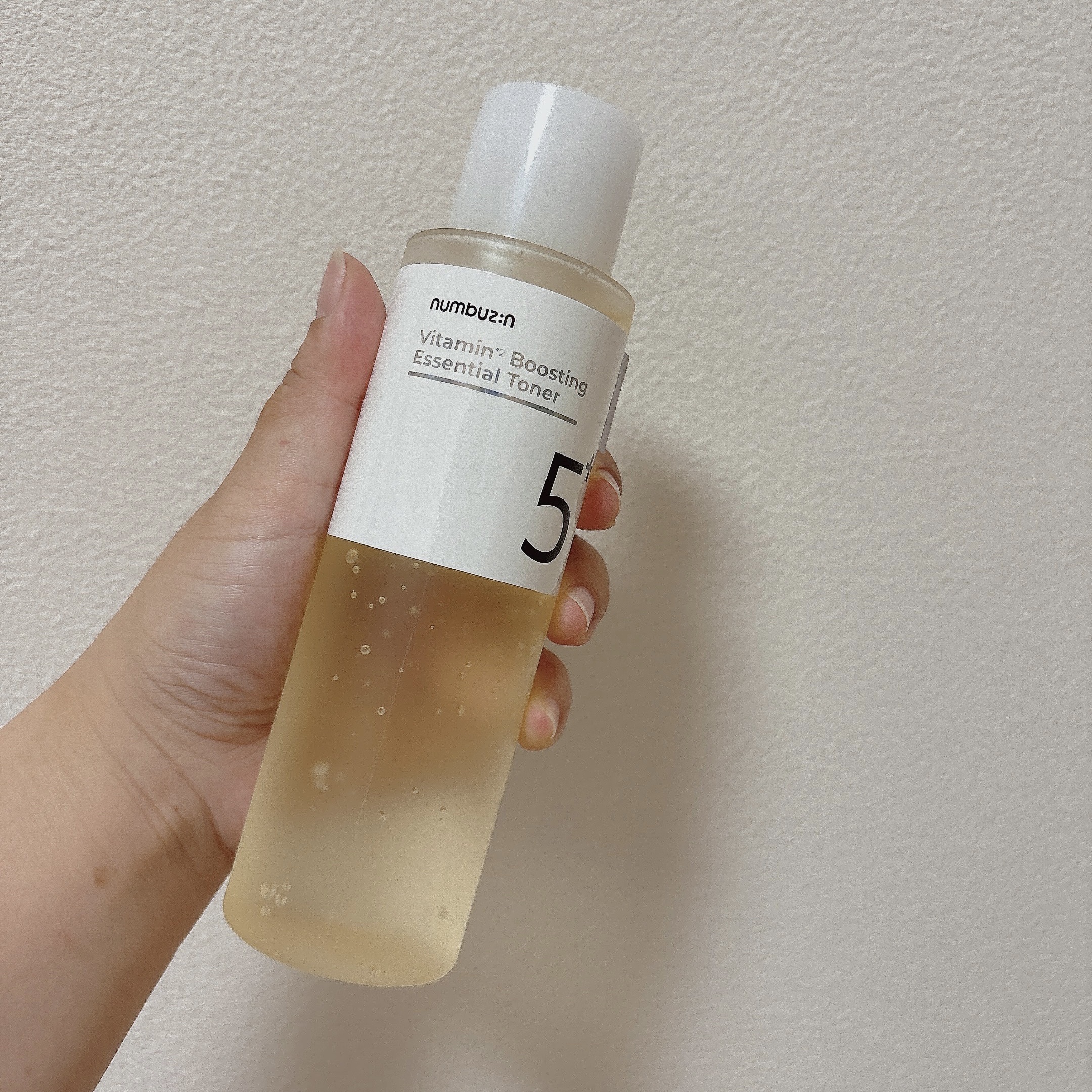 5番 白玉グルタチオンCエッセンシャルトナー/numbuzin/化粧水を使ったクチコミ（2枚目）