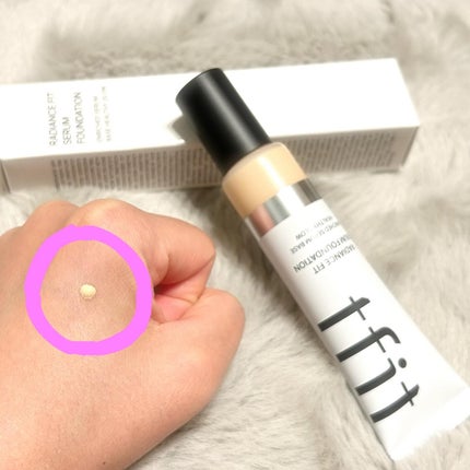 ラディアンスフィットセラムファンデーション/TFIT/リキッドファンデーションを使ったクチコミ(2枚目)