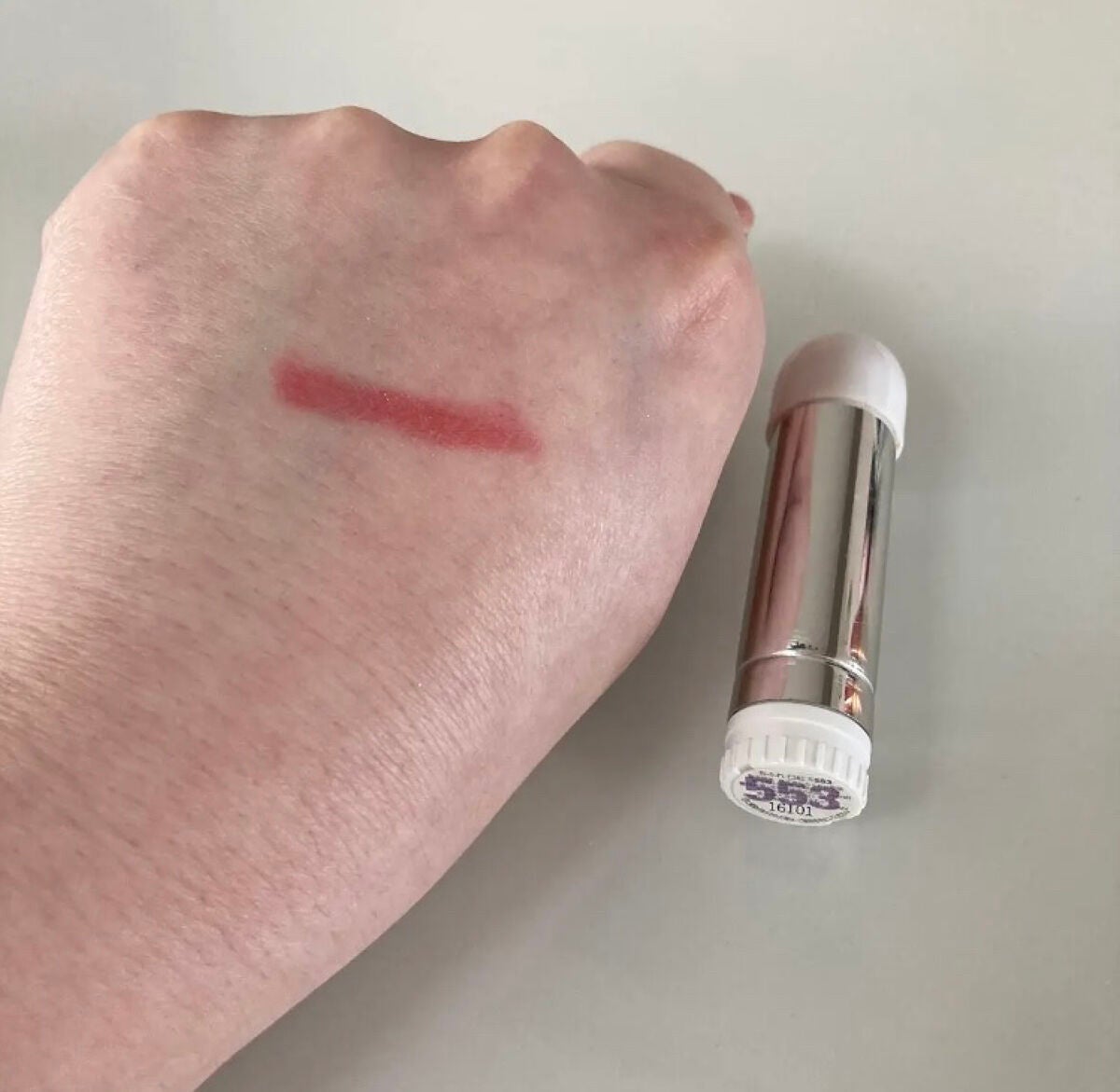 口紅(詰替用)/ちふれ/口紅を使ったクチコミ(3枚目)