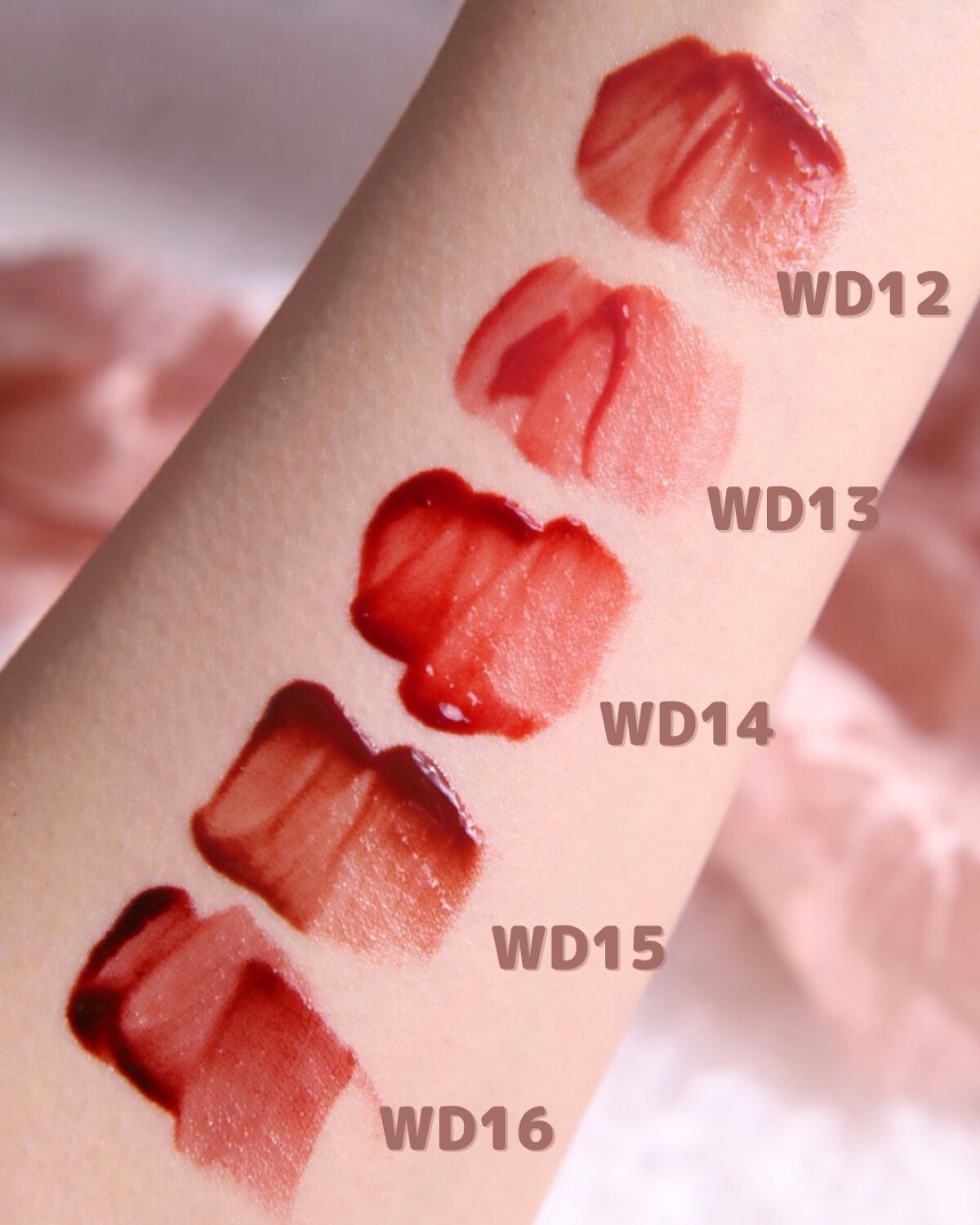 ザ ウォータリーデューティント/MERZY/リップティントを使ったクチコミ(5枚目)