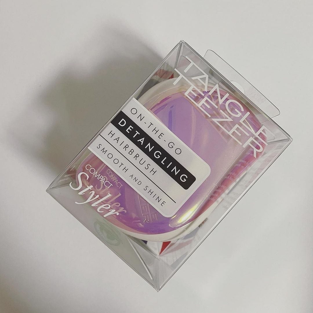 コンパクトスタイラー/TANGLE TEEZER/ヘアブラシを使ったクチコミ(2枚目)