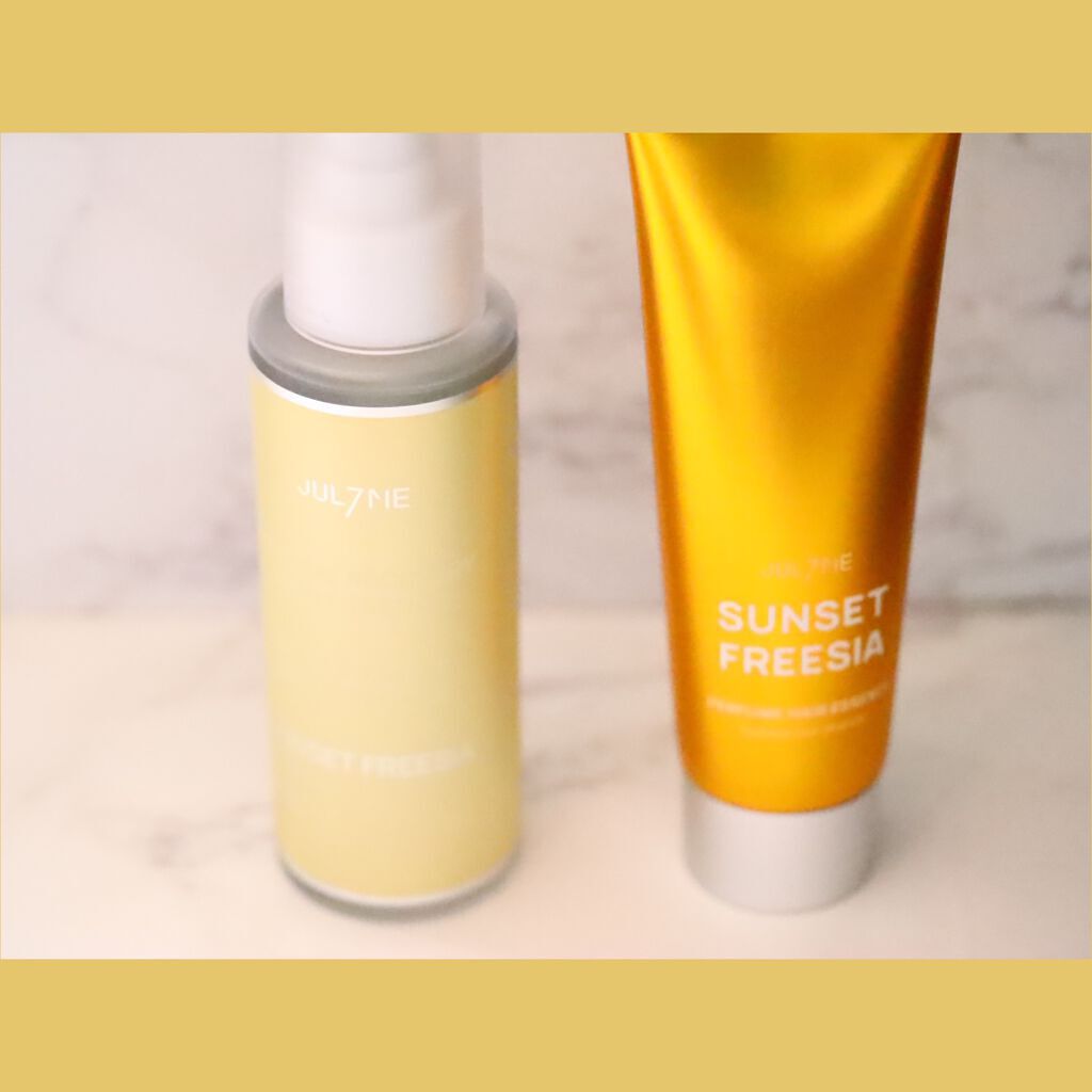 パフュームヘアエッセンス/JUL7ME/ヘアトリートメントを使ったクチコミ（3枚目）