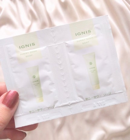 サニーサワー ソープ/IGNIS/洗顔フォームを使ったクチコミ(1枚目)