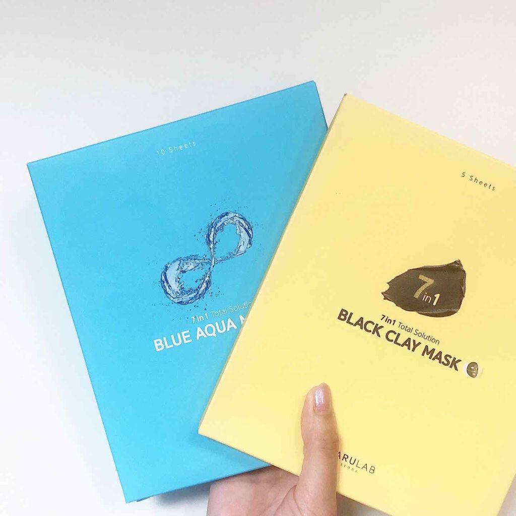 BLACK CLAY MASK(ブラッククレイマスク)/BARULAB/シートマスク・パックを使ったクチコミ(4枚目)