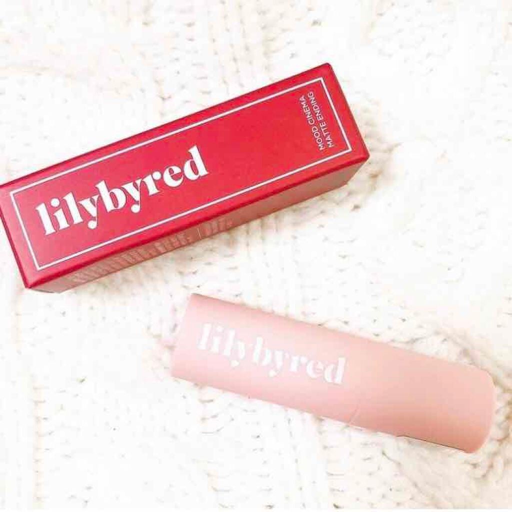 ムードシネママットエンディング/lilybyred/口紅を使ったクチコミ(1枚目)