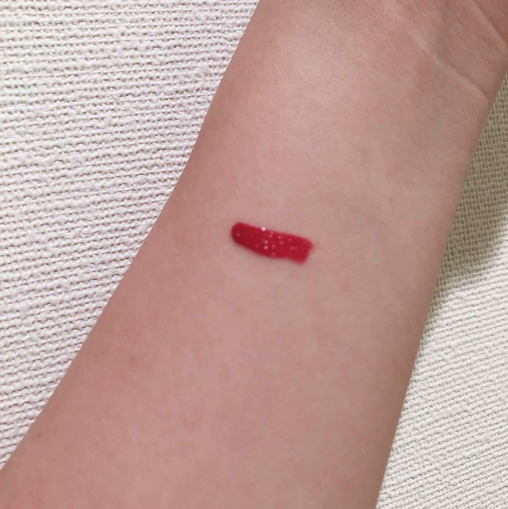 リップティントシロップ/キャンメイク/リップティントを使ったクチコミ（2枚目）