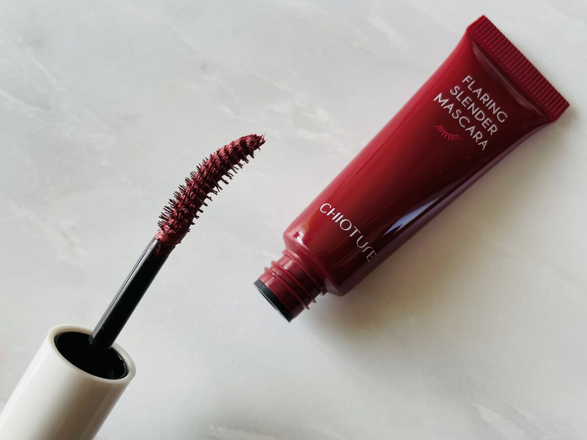 ロングカラフルマスカラ C06 リトルレッド/CHIOTURE/マスカラを使ったクチコミ（2枚目）