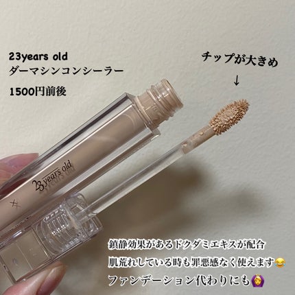 カバーパーフェクション チップコンシーラー/the SAEM/リキッドコンシーラーを使ったクチコミ(2枚目)