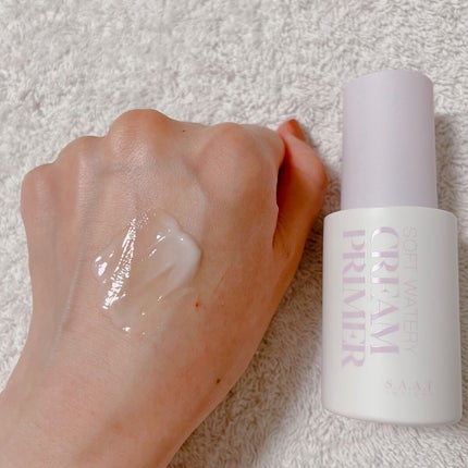 ソフトウォータリークリームプライマー/saat insight/化粧下地を使ったクチコミ(3枚目)