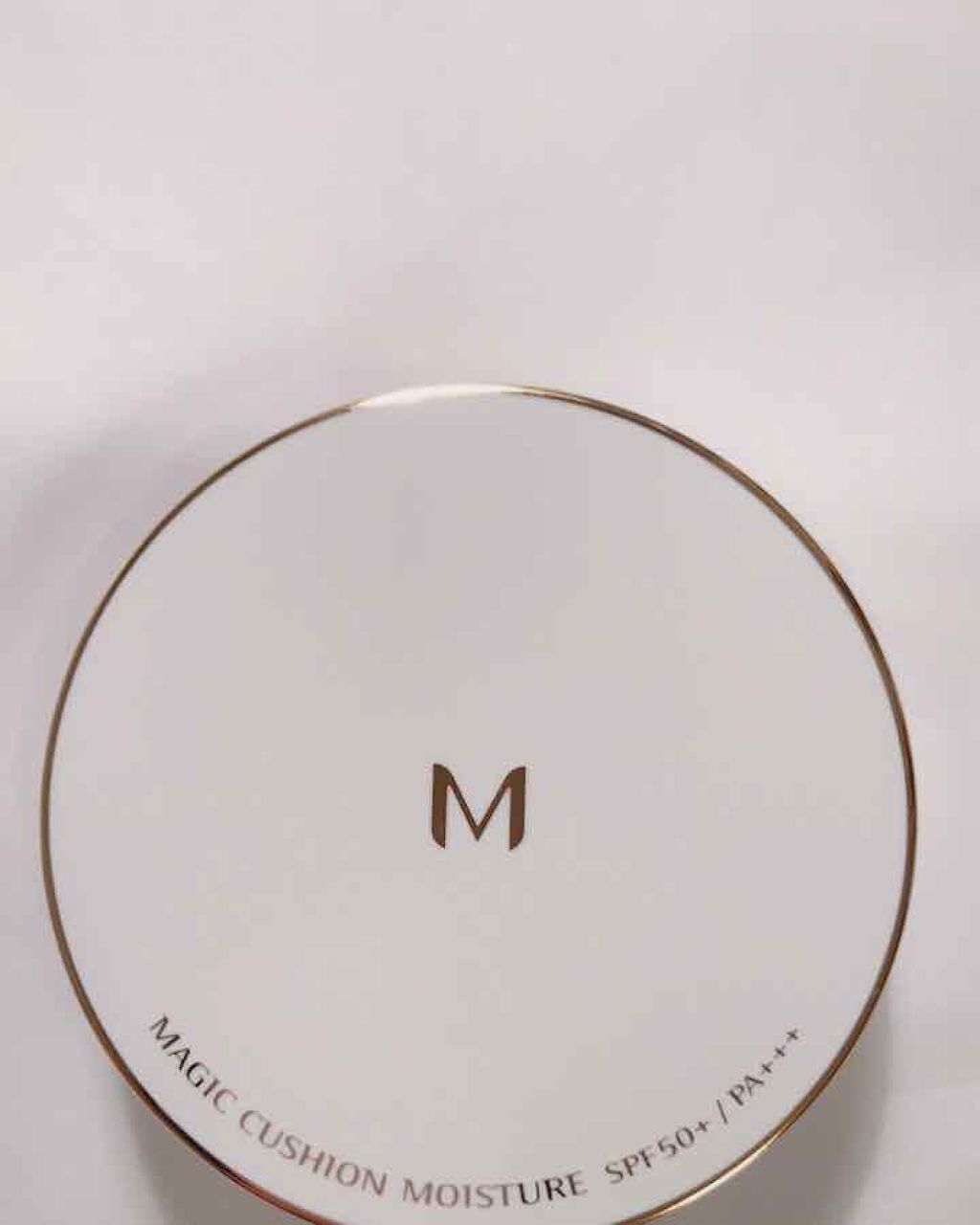 M クッション ファンデーション(モイスチャー)/MISSHA/クッションファンデーションを使ったクチコミ(1枚目)