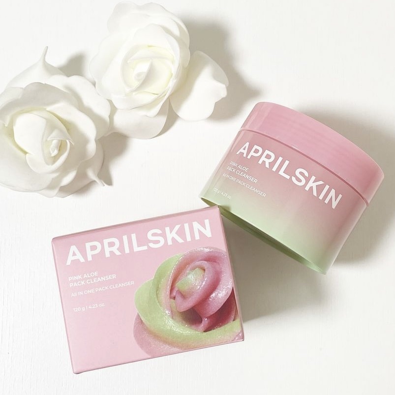 ピンクアロエメレンゲクレンザー/APRILSKIN/その他洗顔料を使ったクチコミ（1枚目）