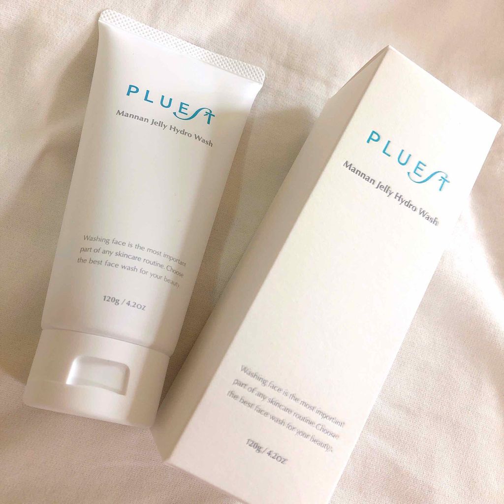 マンナンジェリーハイドロウォッシュ/PLUEST/洗顔料を使ったクチコミ(1枚目)