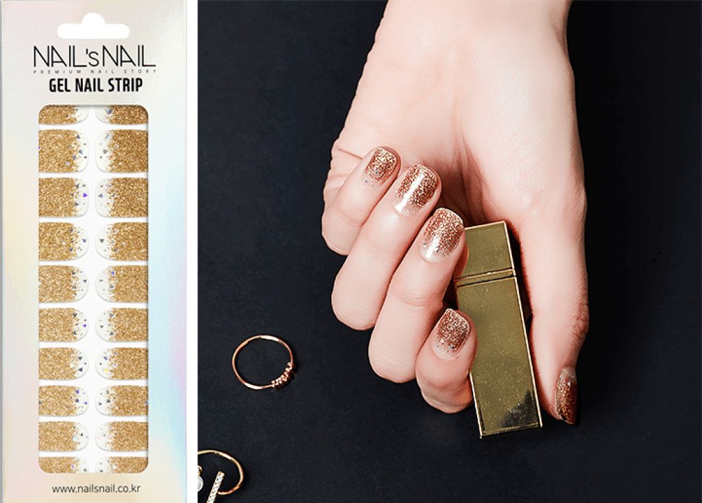 ネイルスネイル 94 ゴールドラメグラデ―