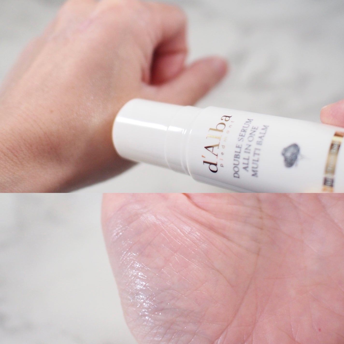 ダブルセラムオールインワンマルチバーム/ダルバ/フェイスバームを使ったクチコミ(3枚目)