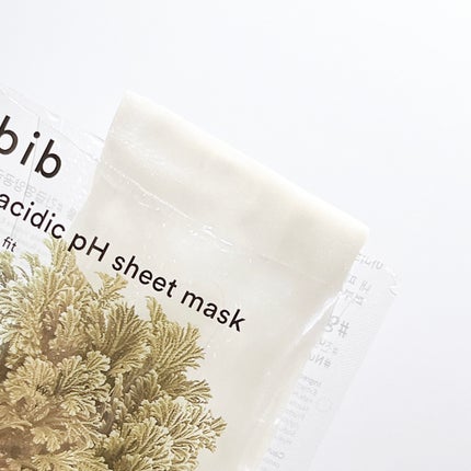 弱酸性PHシートマスク 復活草フィット/Abib /シートマスク・パックを使ったクチコミ(3枚目)