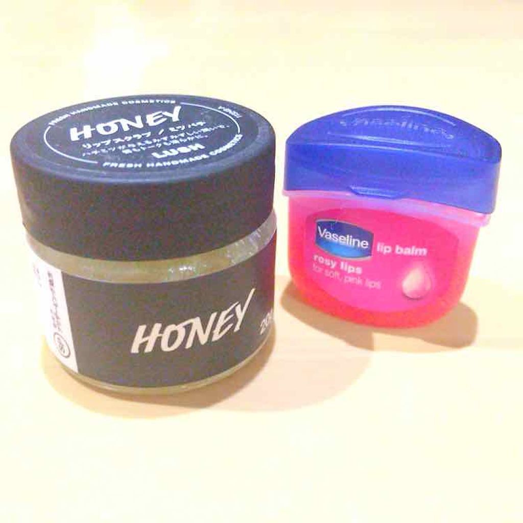 ミツバチ リップスクラブ/ラッシュ/リップスクラブを使ったクチコミ(1枚目)