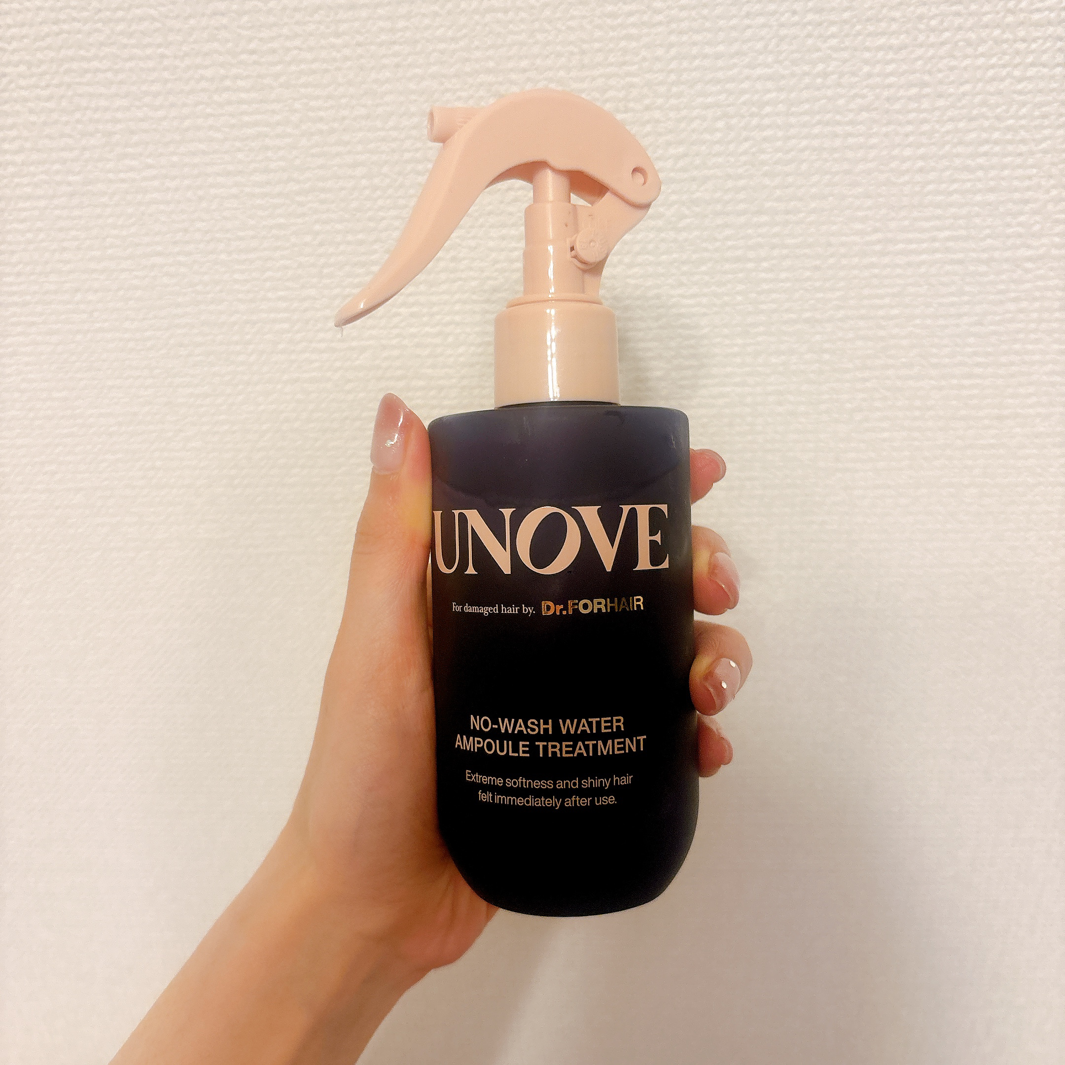 ノーウォッシュウォーターセラムトリートメント/UNOVE/ヘアトリートメントを使ったクチコミ（2枚目）