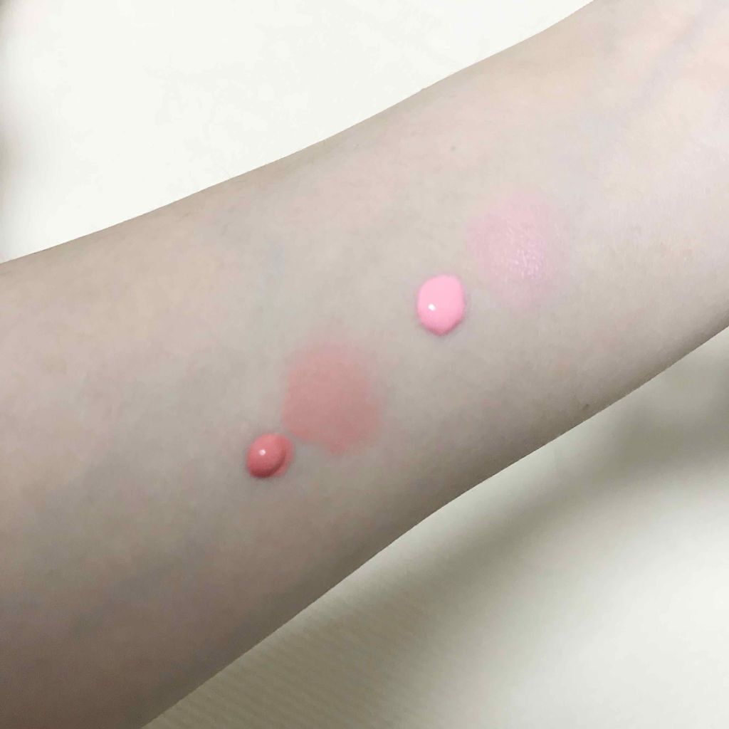 カラフルドローイング ウォーターカラーチーク/ETUDE/リキッドチークを使ったクチコミ（2枚目）