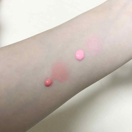 カラフルドローイング ウォーターカラーチーク/ETUDE/リキッドチークを使ったクチコミ(2枚目)