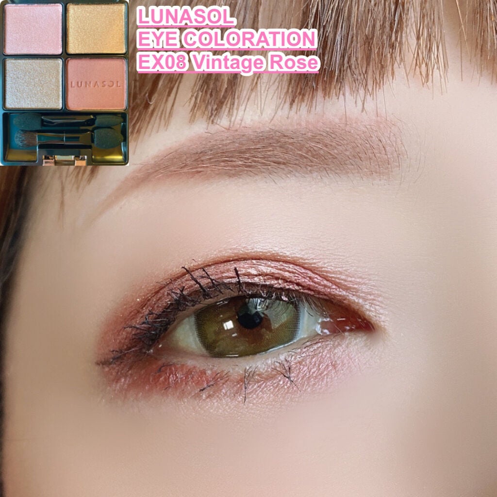 アイカラーレーション/LUNASOL/アイシャドウパレットを使ったクチコミ(1枚目)