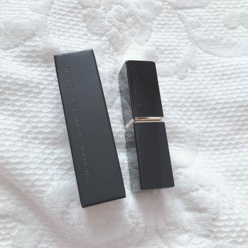 モイスチャー リッチ リップスティック 05 恍華 -HIKARIBANA/SUQQU/口紅を使ったクチコミ（2枚目）