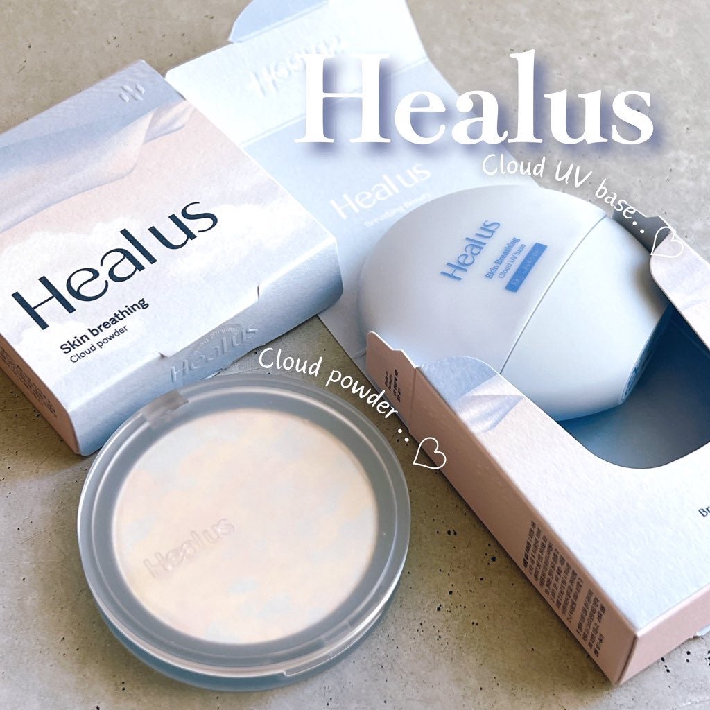 クラウドパウダー/Healus/プレストパウダーを使ったクチコミ(1枚目)