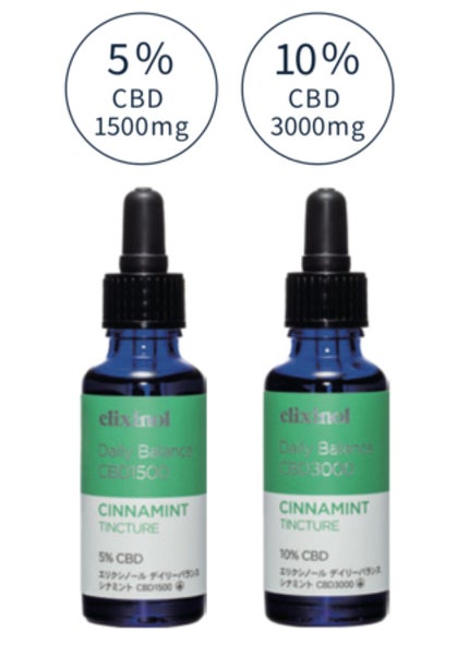 エリクシノール デイリーバランス シナミント CBDオイル