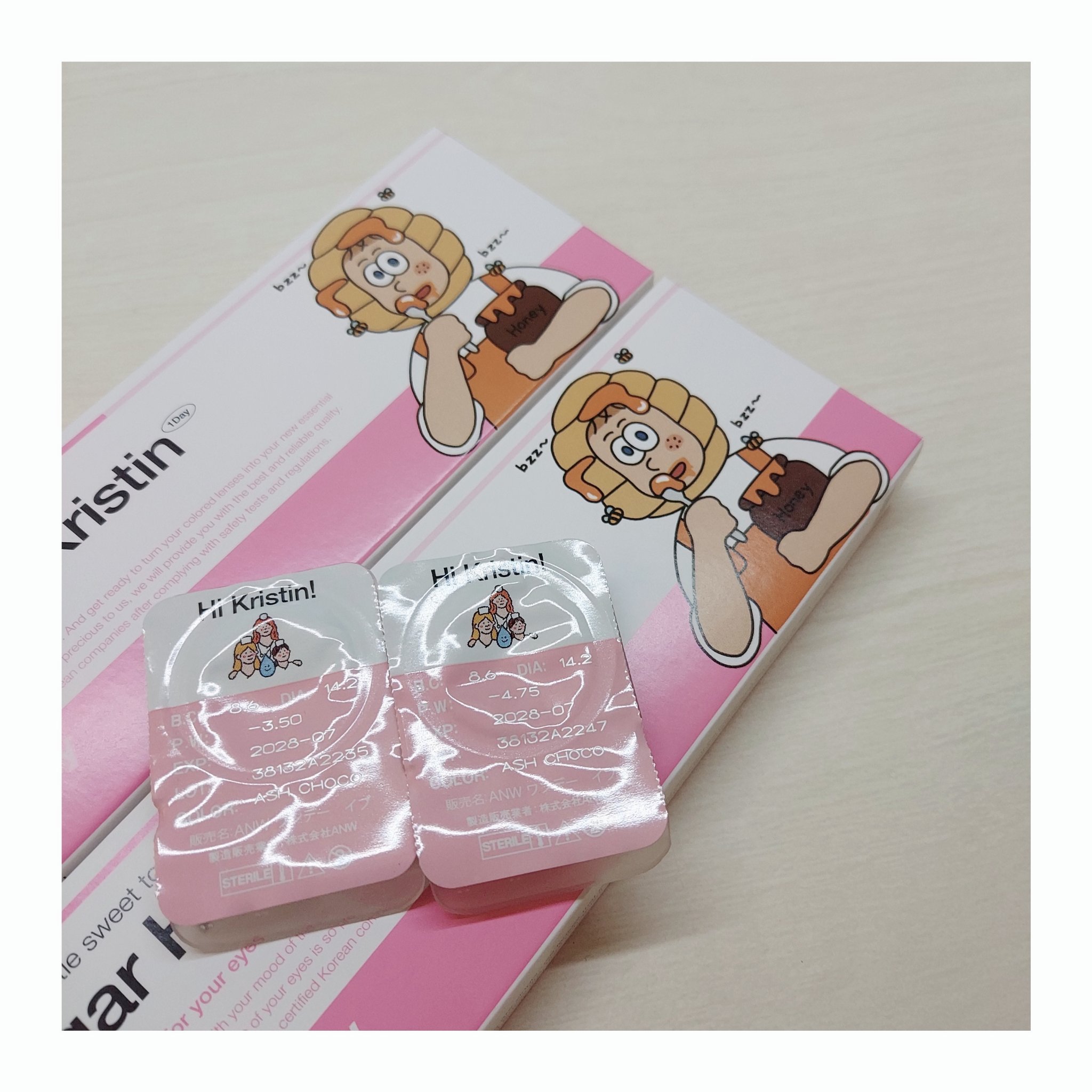 Suger High Kristin/Hapa kristin/カラーコンタクトレンズを使ったクチコミ（1枚目）