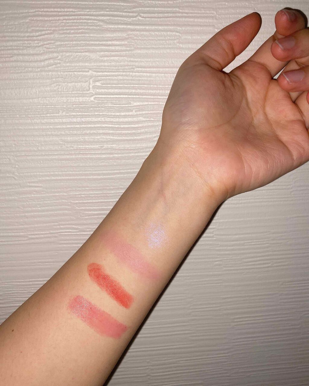 ラスティンググロスリップ/CEZANNE/口紅を使ったクチコミ（3枚目）