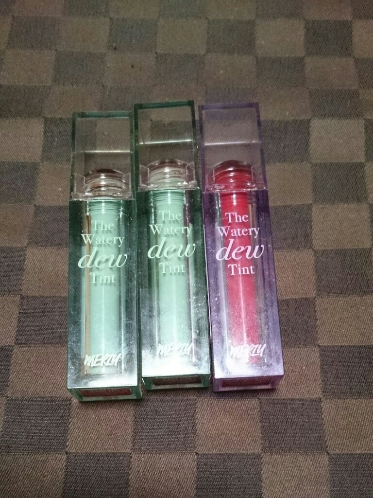 ザ ウォータリーデューティント/MERZY/リップティントを使ったクチコミ(1枚目)