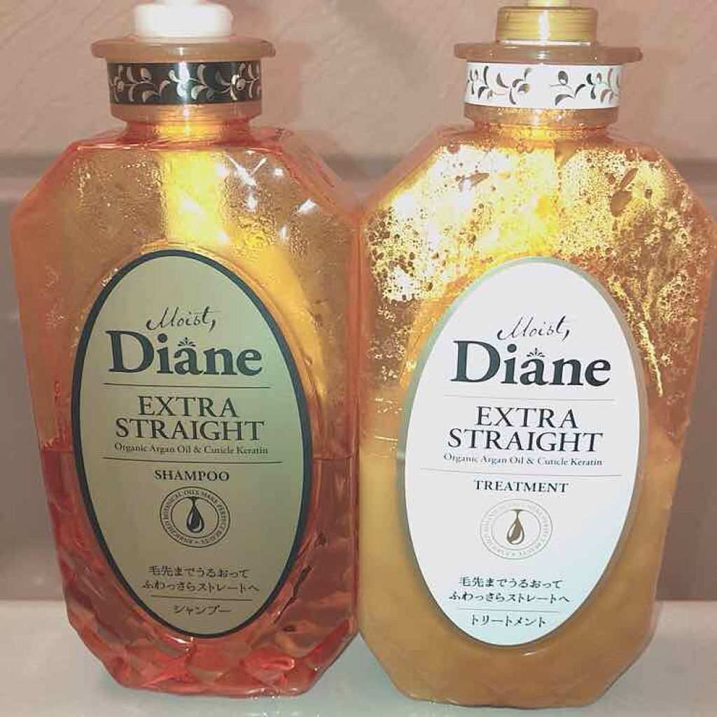 パーフェクトビューティ モイストダイアン エクストラストレート シャンプー/トリートメント/ダイアン/市販シャンプーを使ったクチコミ(2枚目)