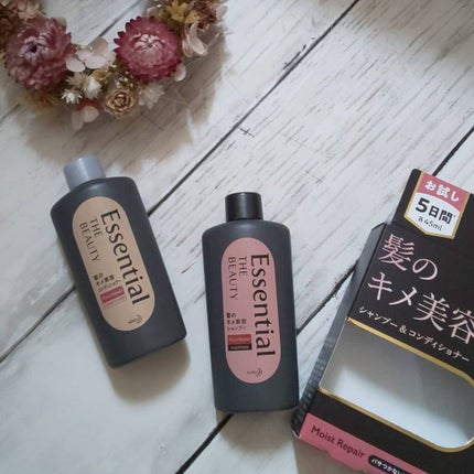 THE BEAUTY 髪のキメ美容シャンプー/コンディショナー<モイストリペア> /エッセンシャル/市販シャンプーを使ったクチコミ(2枚目)
