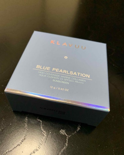 ブルーパールマリンコラーゲンアクアクッション/KLAVUU/クッションファンデーションを使ったクチコミ(1枚目)