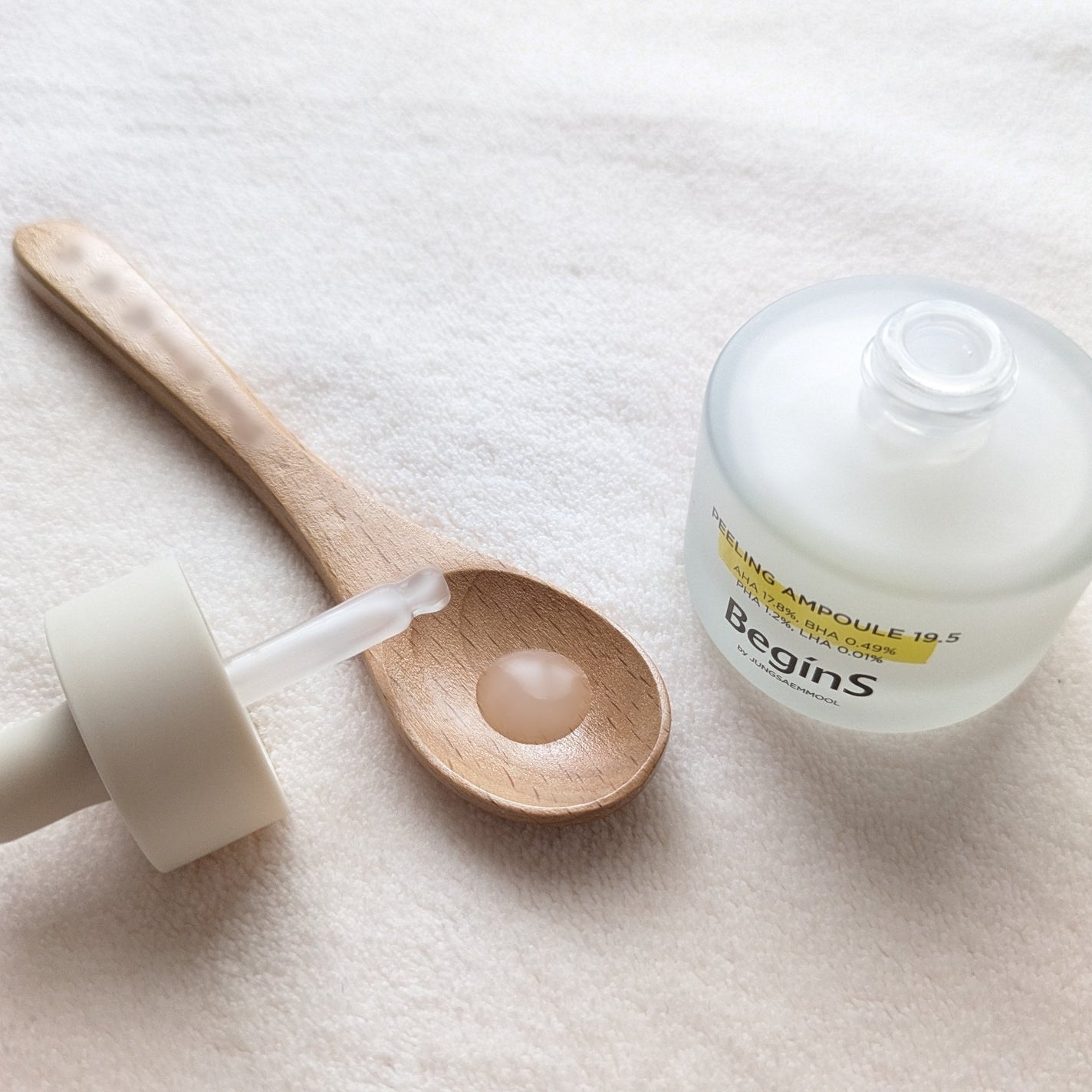 Peeling Ampoule 19.5/BeginS by JUNGSAEMMOOL/ピーリングを使ったクチコミ(2枚目)
