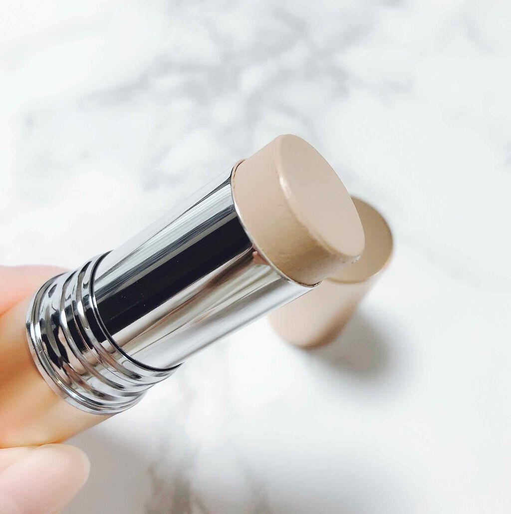 24 ミネラルモイストスティックファンデ 01ライトベージュ/24h cosme/その他ファンデーションを使ったクチコミ（2枚目）