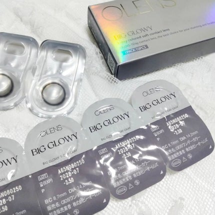 Big Glowy 1day/OLENS/ワンデー(1DAY)カラコンを使ったクチコミ(3枚目)